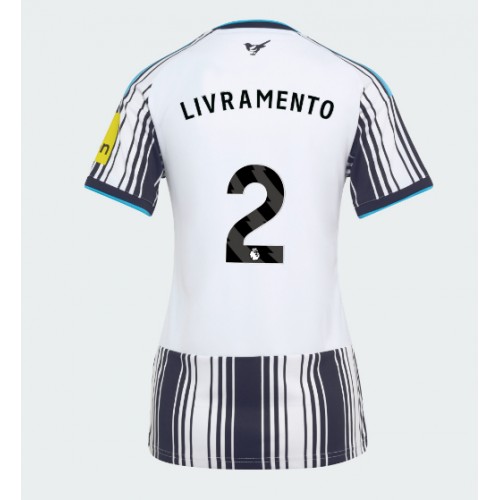 Zenski Nogometni Dres Newcastle United Tino Livramento #2 Domaci 2026-27 Kratak Rukav